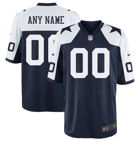2023 Men NFL Dallas Cowboys Customized Nike Alternate Game Jersey ->dallas cowboys->NFL Jersey
